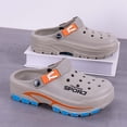 thumbnail image 6 of Men's Breathable Clogs Garden Shoes Slip On Work Sandals Non Slip Thick Sole Comfortable Outdoor Indoor Footwear, 6 of 7