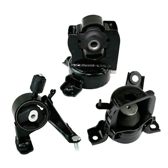 K4472 Engine Motor Mount Set Kit 3pc Compatible with Fits 2006-2012 Toyota RAV4 3.5L FWD | A62057 GP9685WO A72015