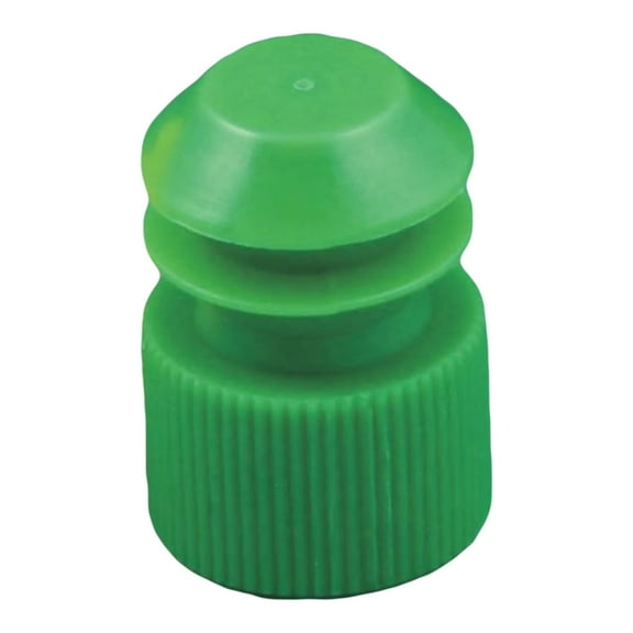 McKesson Tube Closure Flanged Plug Cap Green Polyethylene 177-118240G 1000 per Bag
