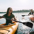 thumbnail image 2 of Detachable Kayak Oars Boat Dinghy Paddles Rafting Sports Accessories Plactic, 2 of 7