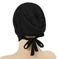 thumbnail image 5 of Solid Head Cover Cap for Women Casual Turban Style Hair Wrap Headwear, 5 of 5