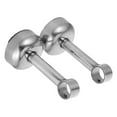 thumbnail image 6 of WRISTBIQUE Closet Rod Brackets 2Pcs Stainless Steel Wardrobe Rail Support Home Organization 14.80X7.00X7.00CM, 6 of 8