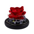 thumbnail image 4 of Labymos Heart Glass Dome Simulation Rose Flower String Light Home Night Light Decoration Valentine's Day, 4 of 8