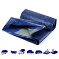 thumbnail image 2 of Rectangular inflatable swimming pool cover waterproof multi-purpose tarpaulin protective cover, 2 of 8