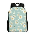 thumbnail image 1 of Fotbe Floral Daisy Mochila de Viaje para Laptop, Mochila Ejecutiva Delgada y Resistente 15.6", 1 of 8