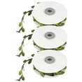thumbnail image 3 of 3 Roll Artificial Leaves Vine DIY Kindergarten Craft Wedding Decoration AccessoryGreen, 3 of 14