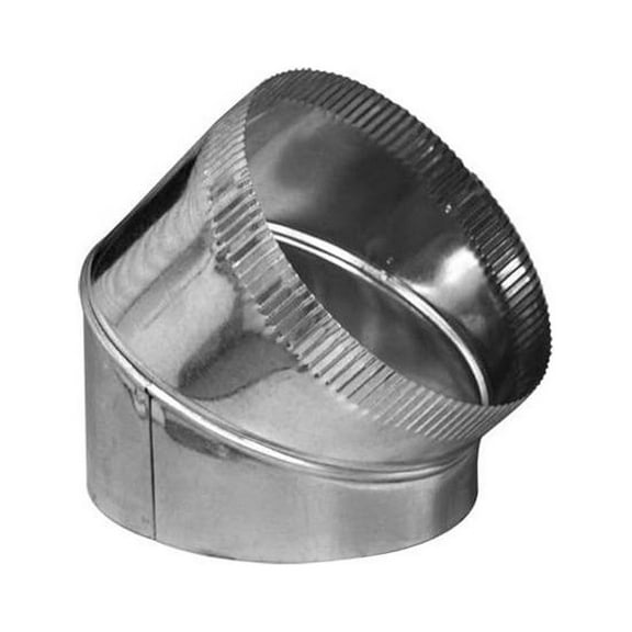 CintBllTer 6" 45 Degree Adjustable Elbow - HVAC Duct Eblow 26 Gauge HVAC