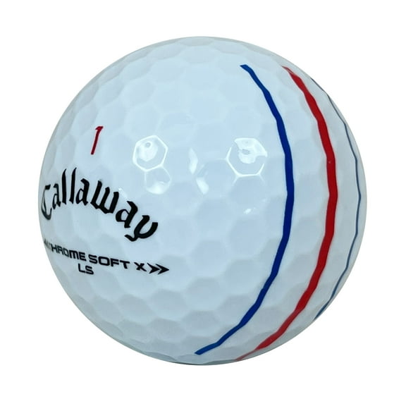 24 Callaway Chrome Soft X LS Triple Track Pristine Recycled Golf Balls, by Mulligan USA
