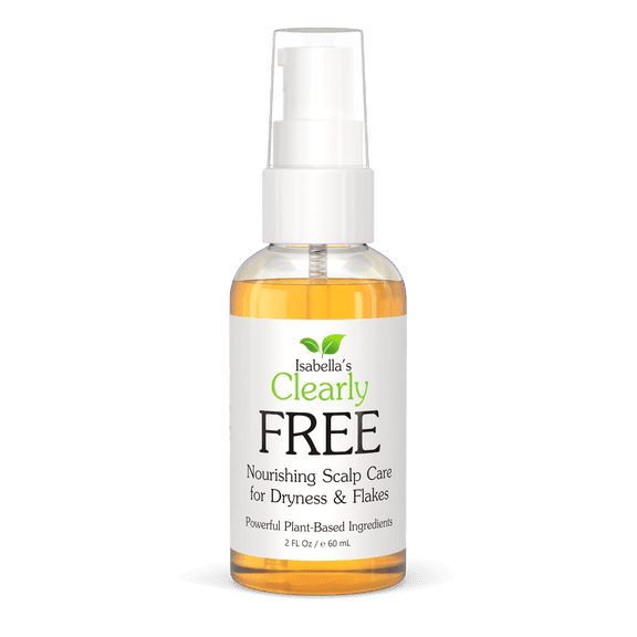 FREE, Natural Dry Scalp Oil for Itching and Flakes | Dandruff Control | Natural & Organic Hair Product Made in USA (2 oz)