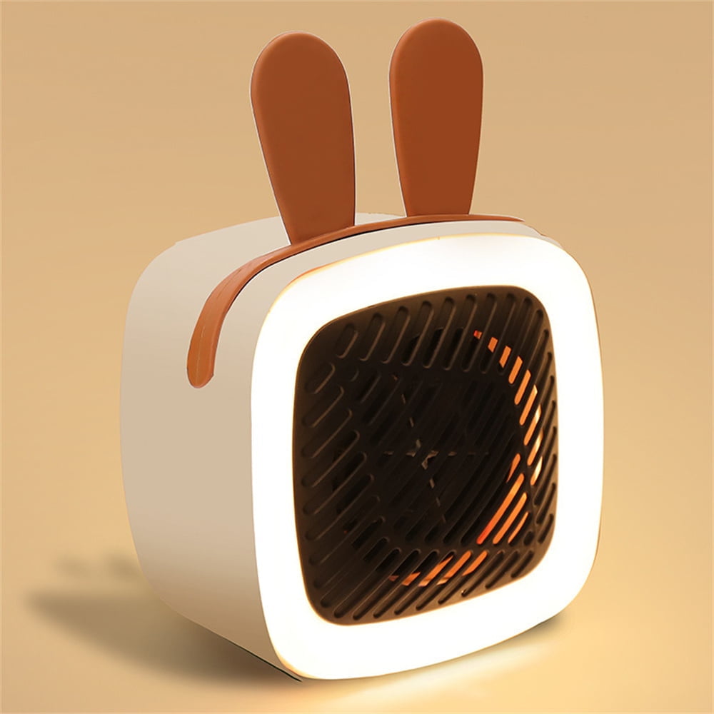 XUANYISpace Heater,Personal Mini Space Heater Portable Electric Fan