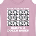 thumbnail image 3 of Golden Girls - Dozen Roses - Women's Racerback Tank Top, 3 of 5