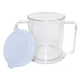 thumbnail image 3 of Two Handles and Durable Clear Cup Spouted White Lid, 3 of 8