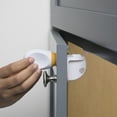 thumbnail image 6 of Safety 1st Adhesive Magnetic Lock System - 8 Locks and 2 Keys, White, Toddler, 6 of 11