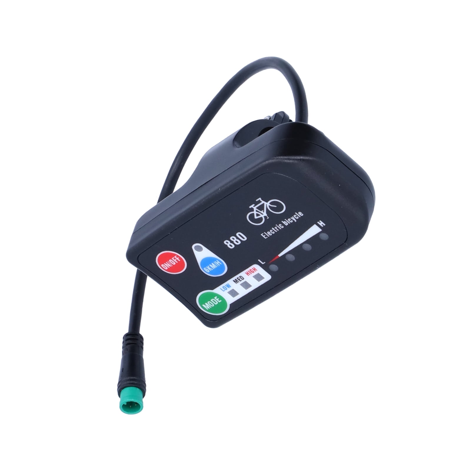 Zerodis Electric Bicycle For KT‑LED880 Display E‑Bike 36V 48V Display Meter E‑Bike Accs