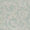 thumbnail image 4 of SAFAVIEH Soho Zahara Geometric Wool Area Rug, Light Blue/Silver, 2' x 3', 4 of 5