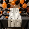 thumbnail image 6 of BiFandian Halloween Table Runner Ghost Bat Spider Pattern Table Runner Holiday Decorative Tablecloth Runner Halloween Fall Decorations Indoor Tabletop Decor, 6 of 6