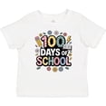 thumbnail image 3 of Inktastic 100 Days of School Girls Toddler T-Shirt, 3 of 5