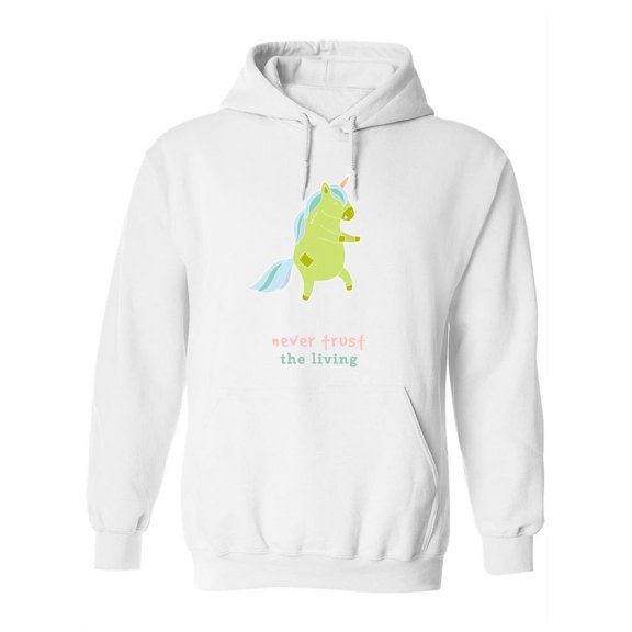 Never Trust The Living Hoodie Women -Image by Shutterstock, Female Small