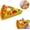 1pcs, variant on HCBY Scented Pizza Slice Squeeze Fidget Toy, Milk Scented Stress Relief Toy, Realistic Pizza Sensory Toy, Anxiety Relief Squeeze Toy for Kids/Adults