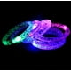 thumbnail image 3 of 12 pulseras intermitentes, pulseras acrílicas coloridas LED reutilizables para Ha, 3 of 5