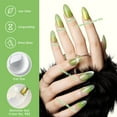thumbnail image 6 of Gellen Gel Nail Polish, 6×8ml Natural 4 Effects Cat Eye & Blooming & Shimmer & Nude Gel Polish Set with Magnet, Soak off Nail Gel Kit At Home Salon Use, Yellow Green Blue Series, 6 of 9