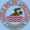 thumbnail image 3 of CafePress - World Bacon Wrestling Champion Light T Shirt - Men's Classic Graphic T-Shirt, 3 of 4