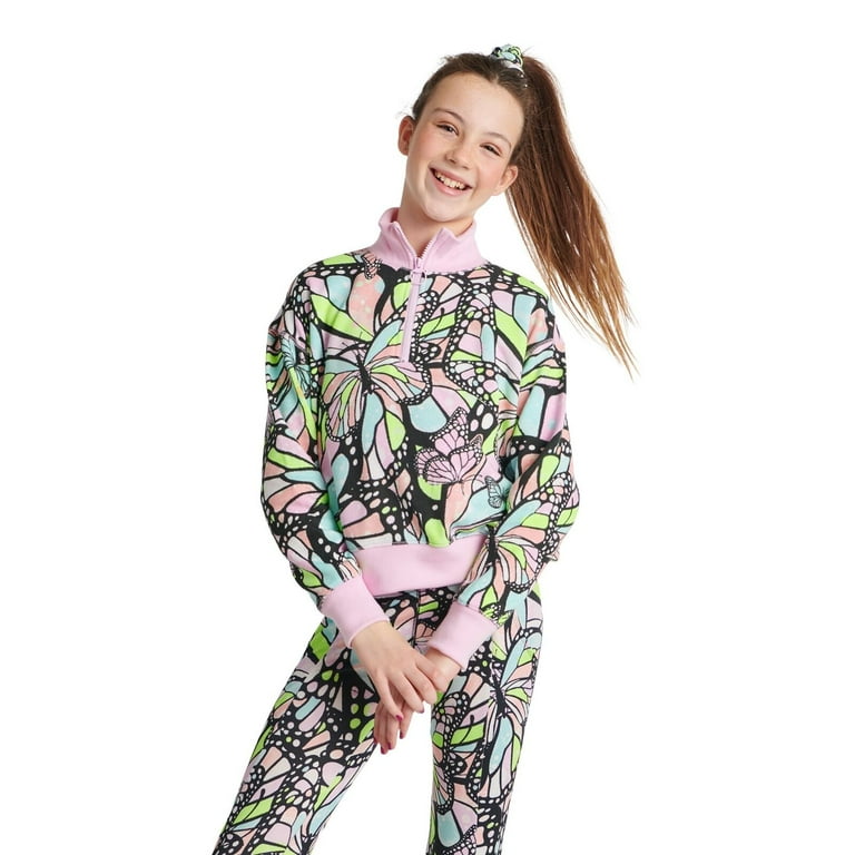 Girls lattice deals leggings