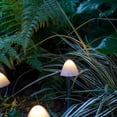 thumbnail image 2 of Juego de 12 luces solares para jardín con forma de hongo - decoración exterior - decoración de jardín, 2 of 5