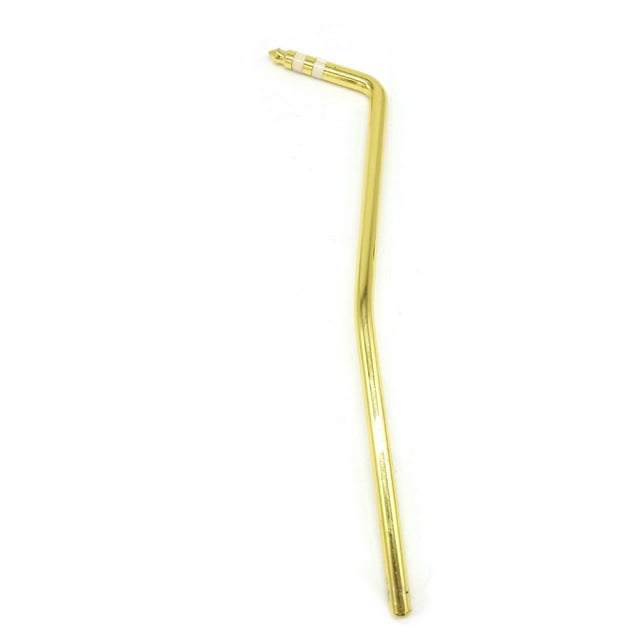 Toystoory Electric Guitar Rocker Metal Double Tremolo Arm Bar Crank Practical Wear-resistant Instrument Supplies Rod Handle Bend Head Accesorios para instrumentos musicales Oro