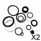 thumbnail image 1 of Anillo de sello de gato,Kit de reparación de gato hidráulico horizontal de 3 toneladas,Juntas tóricas de sello de aceite para cilindro de 40 mm de diámetro,Reemplazo completo del sello para, 1 of 8