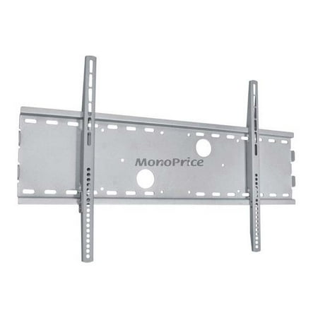 Monoprice Low Profile Wall Mount Bracket for LCD LED Plasma (Max 165Lbs, 3063inch) - SILVER (No Logo)