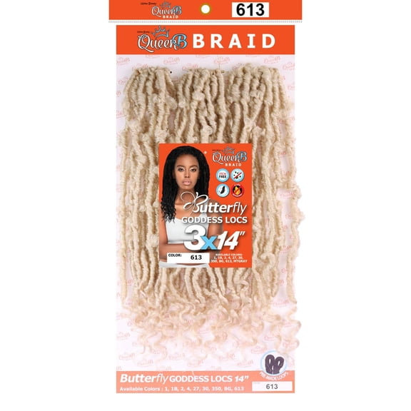 QueenB Butterfly Goddess Locs 14” – Color #613