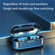 thumbnail image 5 of Auriculares Inalámbricos Bluetooth, Control Táctil Super Mini Tws Auriculares de Larga Duración 4 Horas de Música para Llamadas de Coches de Viaje, Auriculares Inalámbricos Bluetooth, 5 of 8