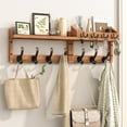 thumbnail image 1 of Perchero de pared Evermagin 29 con estante y 11 ganchos, 1 of 6