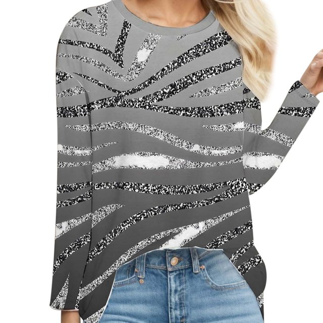 Gibobby Sudadera oversize mujer Linda sudadera de manga larga para adolescentes y mujer(Gris,M)