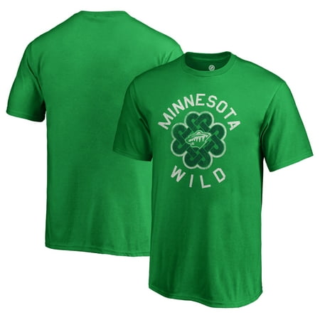 Minnesota Wild Fanatics Branded Youth St. Patrick's Day Luck Tradition T-Shirt - Kelly