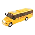 thumbnail image 3 of Autobús Escolar Amarillo Perfecl Juguete de Puerta Trasera Coleccionable 19cmx4.5cmx6cm, 3 of 6