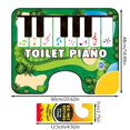 thumbnail image 3 of Potty Piano Matt Piano Musical Mat Non Mat With Sound For Bathroom Funny Toe Quilting Machine With Music Potty Piano Mat With Automatic Performance Bathroom Floor Rugs Large under Toilet Rug Toilet, 3 of 8