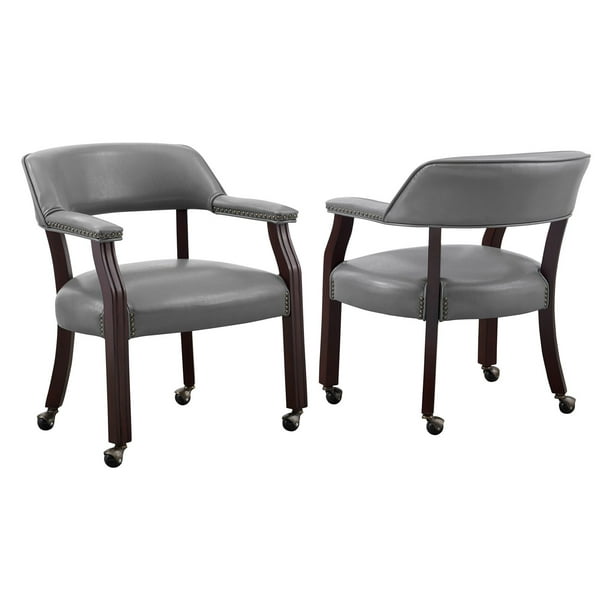 Steve Silver Co Tournament Dining Arm, Dining Table Chairs With Casters