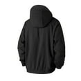 thumbnail image 4 of Rhuody Mens Winter Coats Men'S Long Sleeve Jackets Sportswear Breathable Hooded With Side Seam Pockets Ideal Summer Activities Sun Comfortable Tops Black L, 4 of 5
