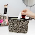 thumbnail image 2 of Leopard Makeup Bag Leopard Print  Print Leopard Lovers  Christmas Birthday Gifts for Women Jungle  Lovers Girl Daughter   Bestie Sister Her  Bag Travel Toiletry Bag, 2 of 5