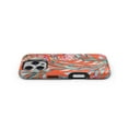 thumbnail image 4 of DesignSkinz Scratch-Resistant Hard Slim Case Compatible with iPhone 13 (Compatible with MagSafe) - Summer Floral Coral v2, 4 of 9