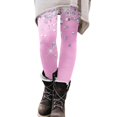 thumbnail image 1 of Gibobby Leggings cálidos para mujeres Leggings con estampado de moda para mujer Leggings elásticos pantalones casuales botas pantalones(Rosa caliente,G), 1 of 5