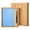 Sky Blue, variant on BNNG A5 Lined Leather Notebook and Pen Set with Gift Box, 200 Pages Refillable Journal, Hardcover Daily Diary for Men and Women Business Travel Personal Writing