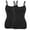 2 Pack Black, variant on MISS MOLY Women's Cami Shaper Compression Tank Tops Tummy Control Adjustable Straps Body Shaper Camisoles