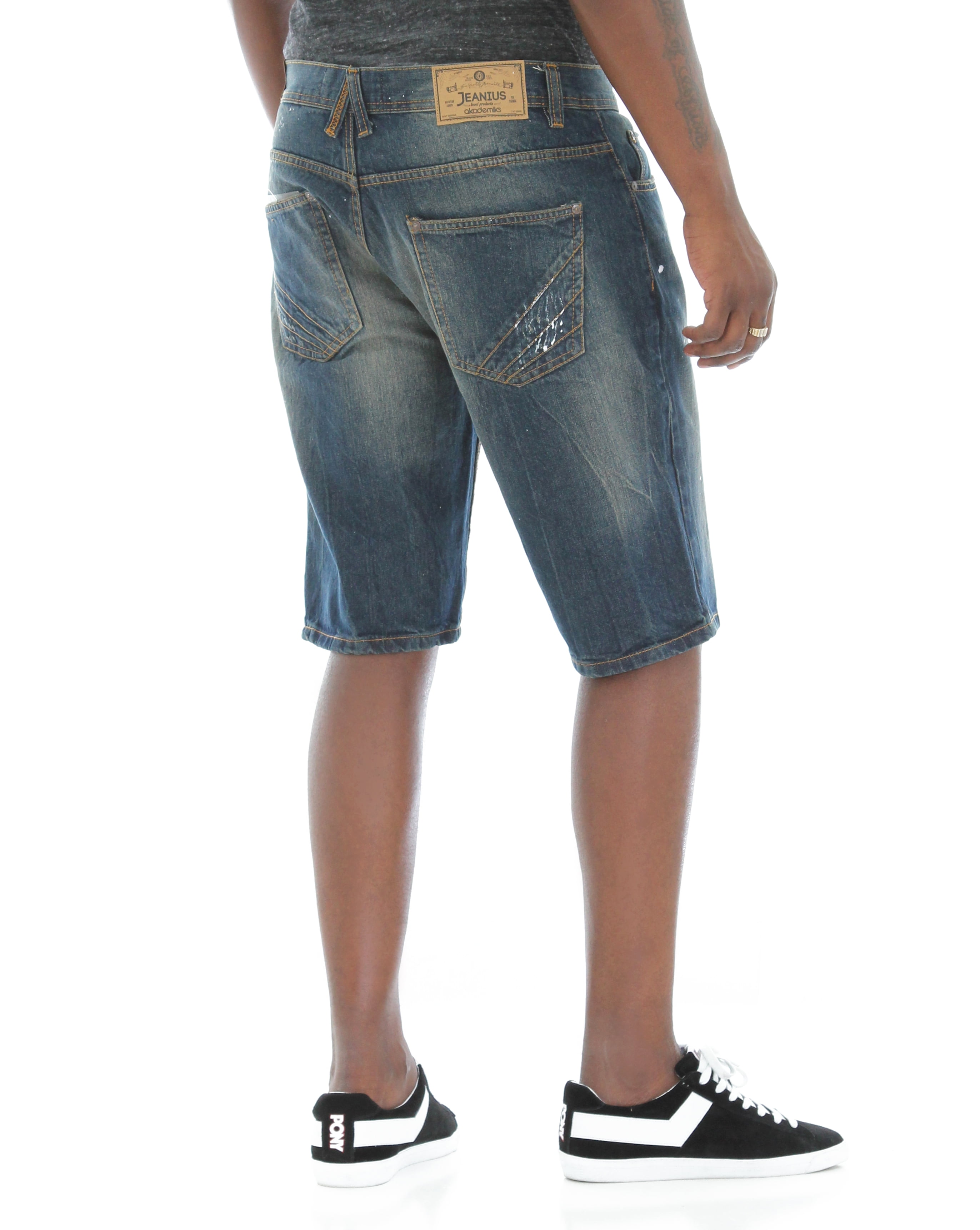 akademiks jean shorts