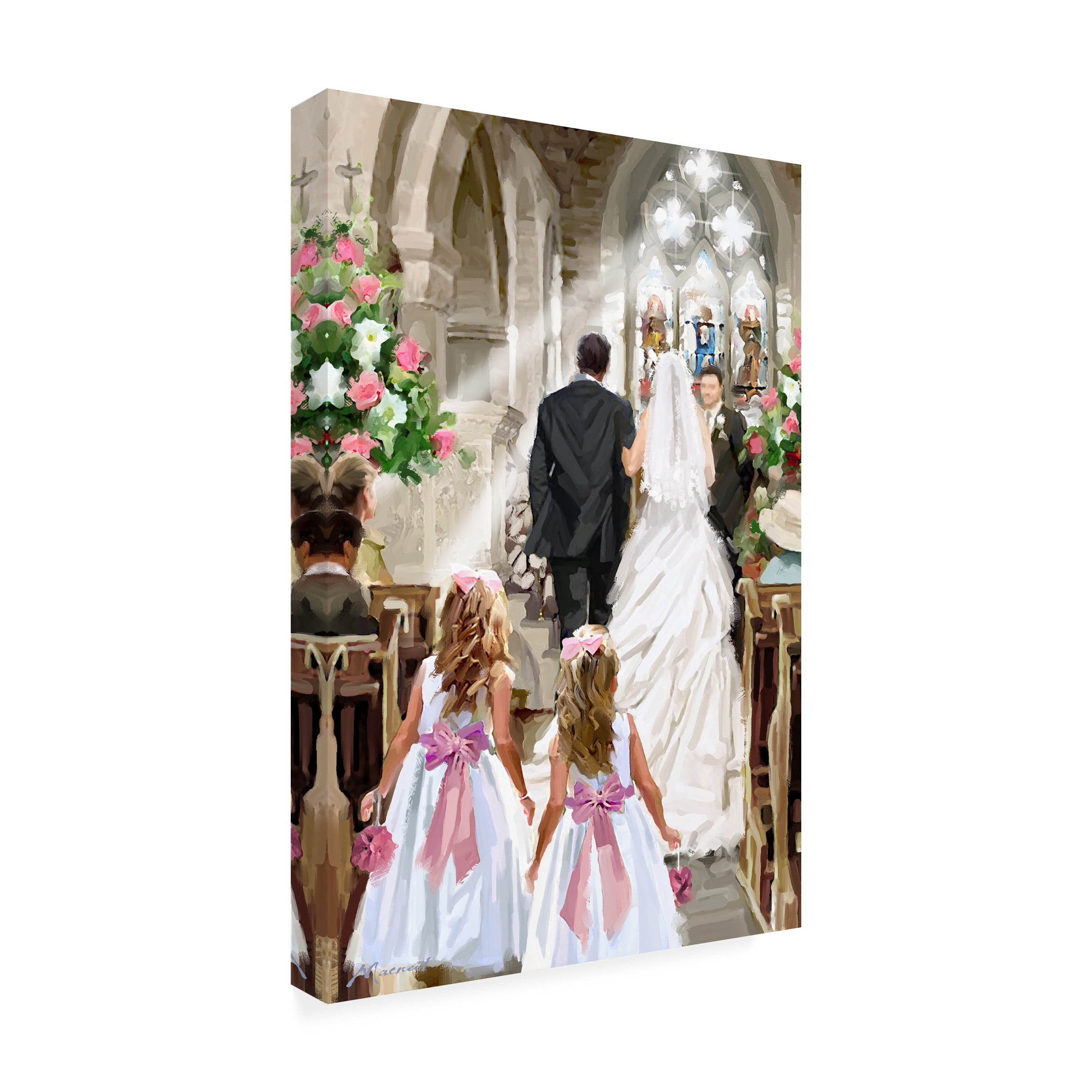 The Macneil Studio 'Wedding Ceremony' Canvas Art