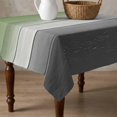 thumbnail image 4 of Sage Green Gray Ombre Table Cloth Waterproof Tablecloths, Vintage Country Wooden Tablecloth Dining Table Cover for Kitchen Party Tabletop Outdoor, Square Tablecloth 60x60 Inch, 4 of 9