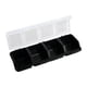 thumbnail image 5 of Organizador de tornillos, contenedor de almacenamiento, caja de almacenamiento de hardware para el hogar Negro, 5 of 9