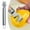 Silver, variant on Stainless Steel Lemon Shaper Lemon Shaper Lemon Peeler Fruit Peeler,Cheese Shaver